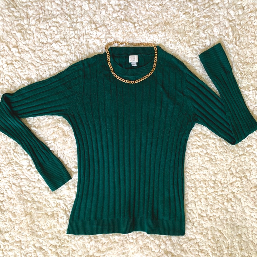 Lightweight Deep Green Sweater